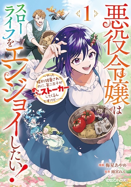 Akuyaku Reijou wa Slow Life o Enjoy Shitai!: Yatto Kon’yaku Hakisareta no ni, Daini Ouji ga Meccha Stalker Shitekurun desu kedo Akuyaku Reijou wa Slow Life o Enjoy Shitai!: Yatto Kon’yaku Hakisareta no ni, Daini Ouji ga Meccha Stalker Shitekurun desu kedo